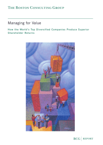 Managing for Value: How the World's Top Diversified