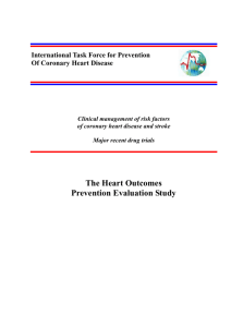 HOPE - International Task Force for Prevention of Coronary Heart