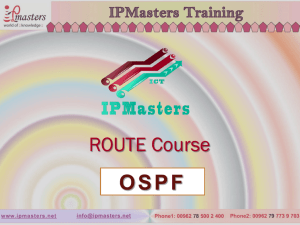 Routing - IPMasters ICT Services