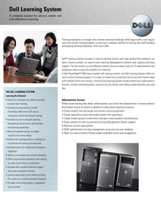 Dell Learning System
