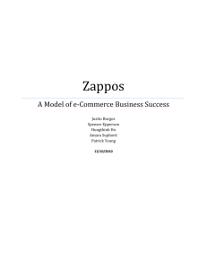 Zappos - csusm
