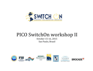 pdf presentation here. - SwitchOn