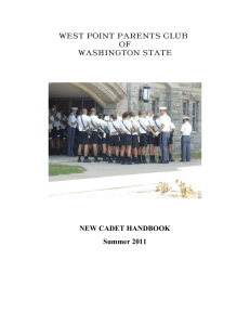 WPPC-WA New Cadet Handbook - West