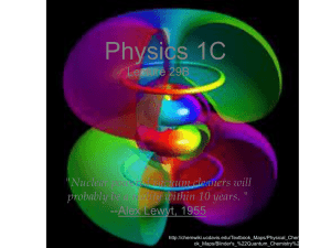 Physics 1C - UCSD Department of Physics