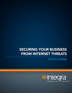 Securing Your Business from Internet Threats