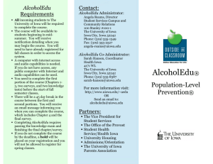 AlcoholEdu Brochure - Reaccreditation 2008