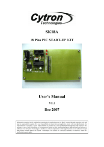 SK18A User's Manual