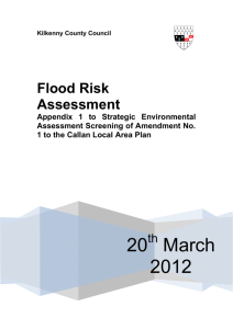 Strategic Flood Risk Assessment Amendment 1 Callan LAP