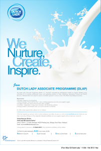 dutch lady associate programme