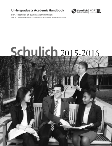 Schulich2015-2016 - Schulich School of Business