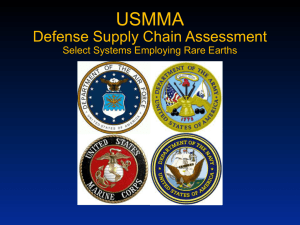 Defense Supply Chain Assessment