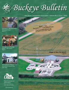 Ohio Water Environment Association | Volume 85:1 | Issue 1 2012
