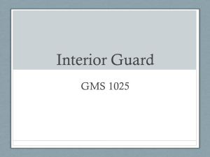 Interior Guard TAMU
