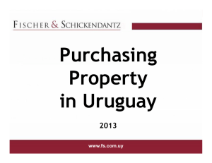 The Property Purchase Process in Uruguay