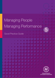 Managing people managing performance