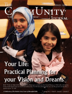 Your Life: Practical Planning for your Vision and Dreams