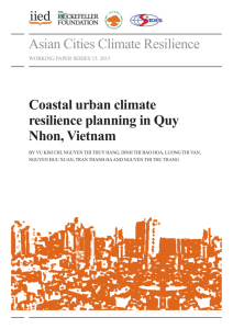 Asian Cities Climate Resilience Coastal urban climate