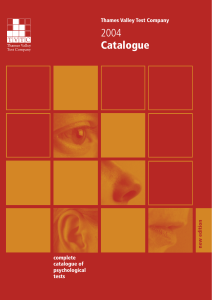 2004 Catalogue