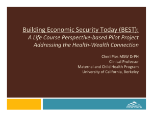 Building Economic Security Today (BEST)