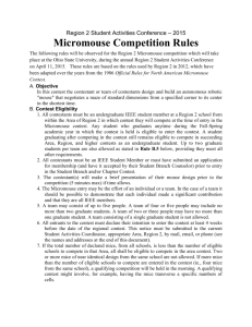 Micromouse Competition Rules - IEEE @ The Ohio State University