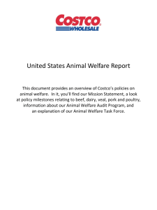 United States Animal Welfare Report