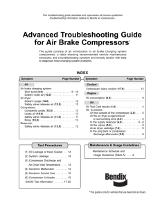 Advanced Troubleshooting Guide for Air Brake Compressors