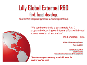 Lilly Global External R&D