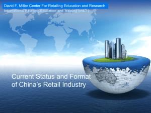 Current Status of China's Retail Industry
