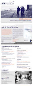 SGI Symposium - SGI Aviation