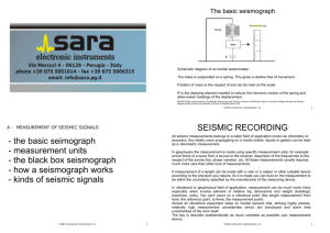 slides - SARA – electronic instruments