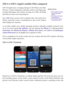 iOS 6 vs iOS 5: Apple's mobile OSes compared | News | TechRadar