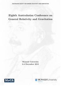 Eighth Australasian Conference on General Relativity and