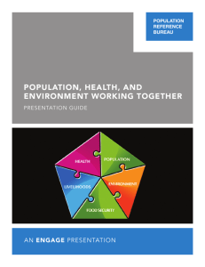 POPULATION, HEALTH, AND ENVIRONMENT WORKING