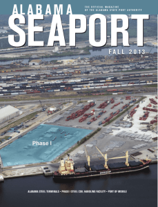 Fall 2013 - Alabama State Port Authority