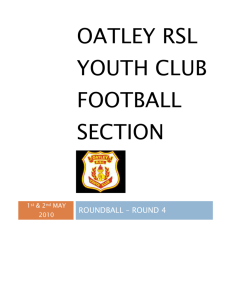 Match Report Example - Oatley RSL Football Club
