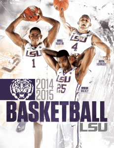 2014–15 LSU Men's Basketball Media Guide
