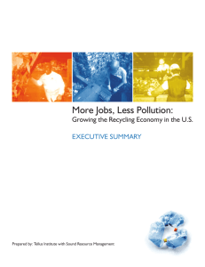 More Jobs, Less Pollution