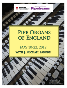 Pipe Organs of England - Pipedreams