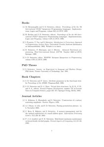 Books PhD Theses Book Chapters Journal Articles