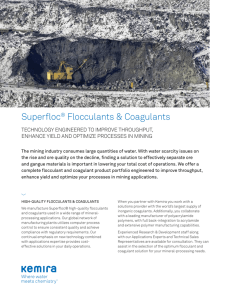 Superfloc® Flocculants & Coagulants