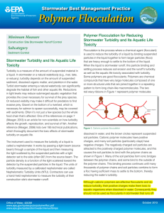 EPA Flocculant Handout - Applied Polymer Systems