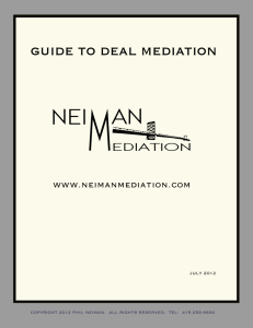 Deal Mediation Guide eBook