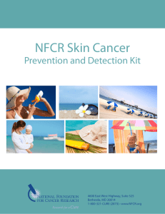 NFCR Skin Cancer - National Foundation for Cancer Research