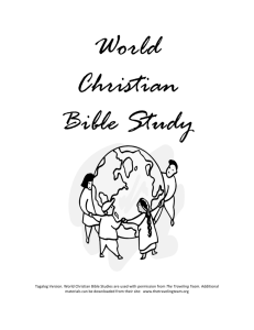 World Christian Bible Study