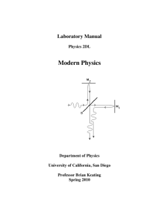 Lab Manual - University of California, San Diego