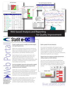 Statit e-QC - Statit Software