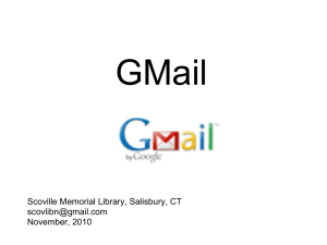Gmail - Scoville Memorial Library