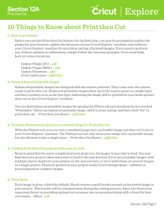 10 Things to Know about Print then Cut - Provo Craft