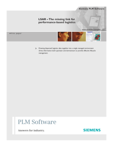 LSAR - Siemens PLM Software