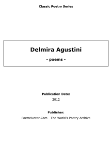Delmira Agustini - poems